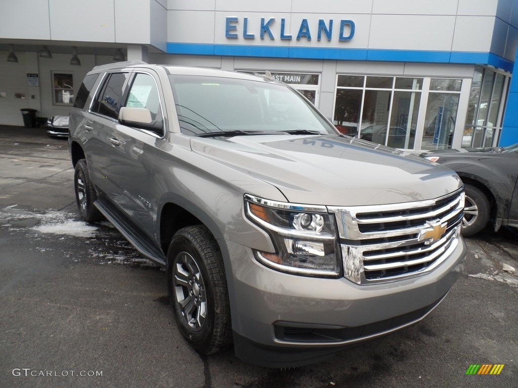 2018 Tahoe LS 4WD - Pepperdust Metallic / Jet Black photo #3