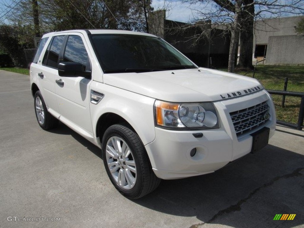 2009 LR2 HSE - Alaska White / Ebony Black photo #2