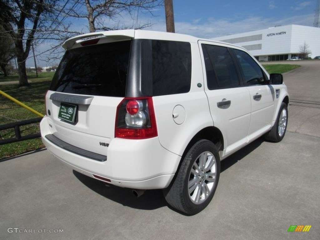 2009 LR2 HSE - Alaska White / Ebony Black photo #7