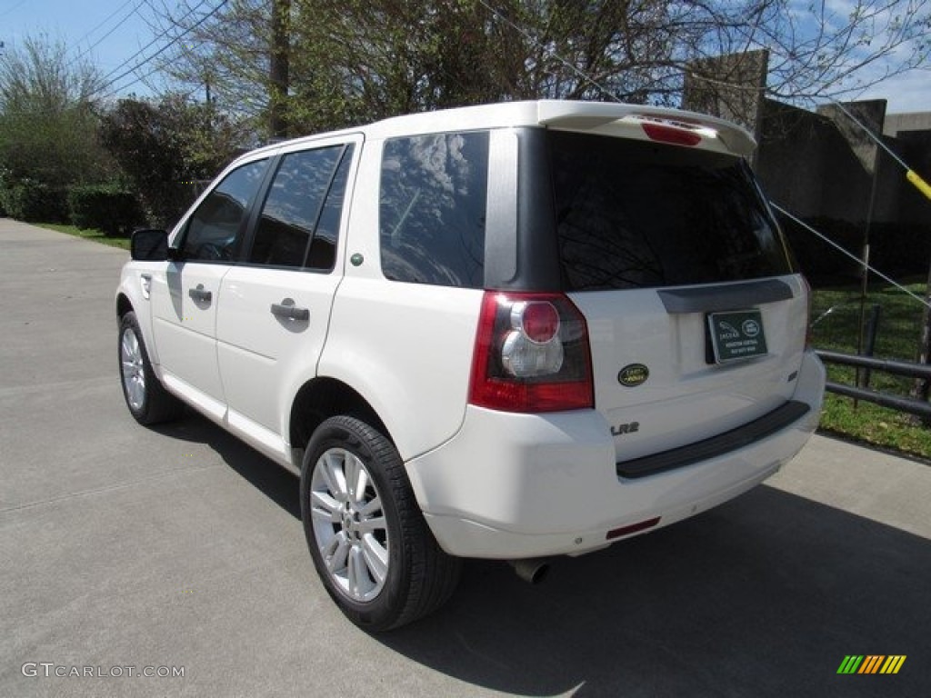 2009 LR2 HSE - Alaska White / Ebony Black photo #12