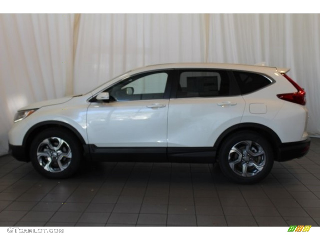 2018 CR-V EX - White Diamond Pearl / Black photo #5