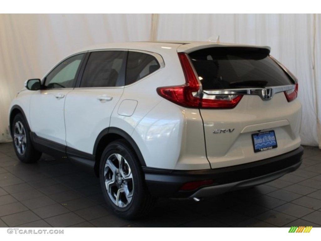 2018 CR-V EX - White Diamond Pearl / Black photo #6
