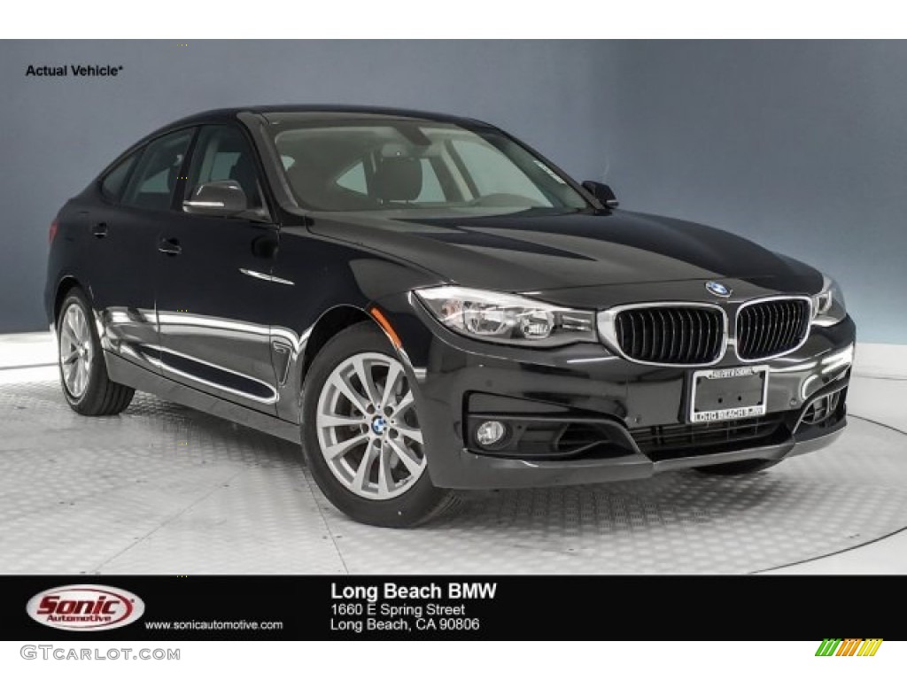 2015 3 Series 328i xDrive Gran Turismo - Black Sapphire Metallic / Black photo #1