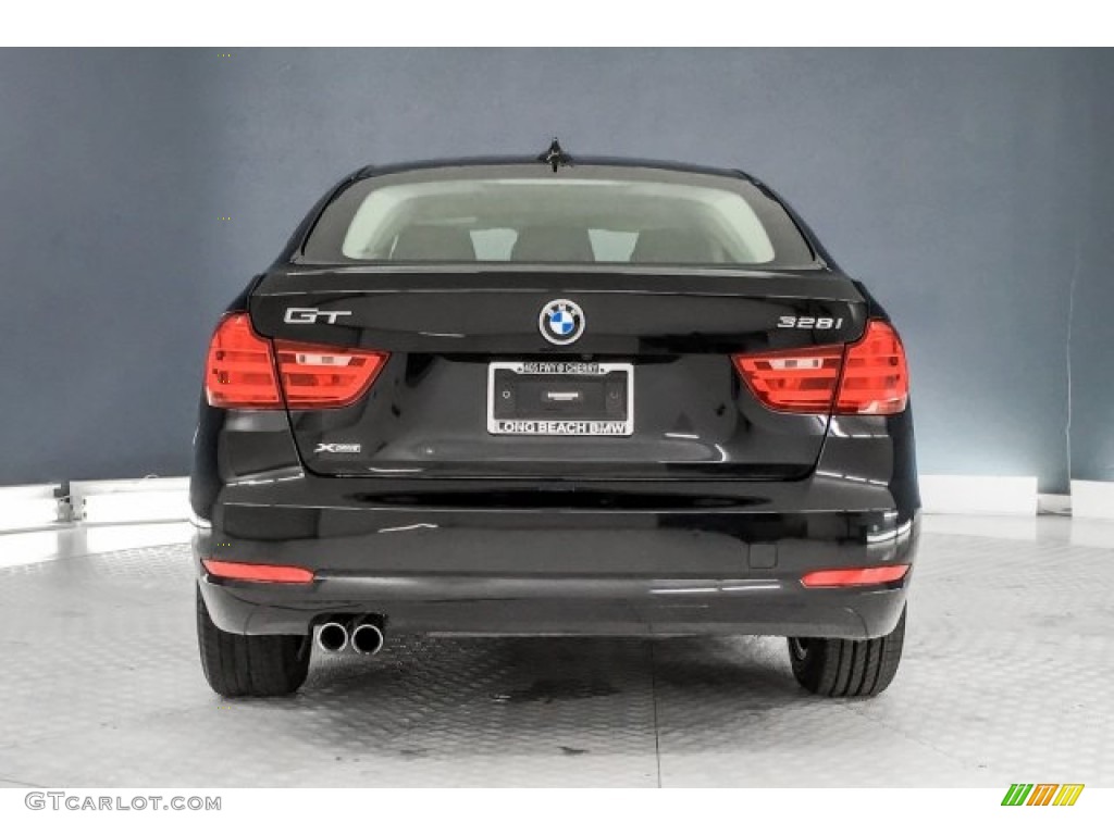 2015 3 Series 328i xDrive Gran Turismo - Black Sapphire Metallic / Black photo #3