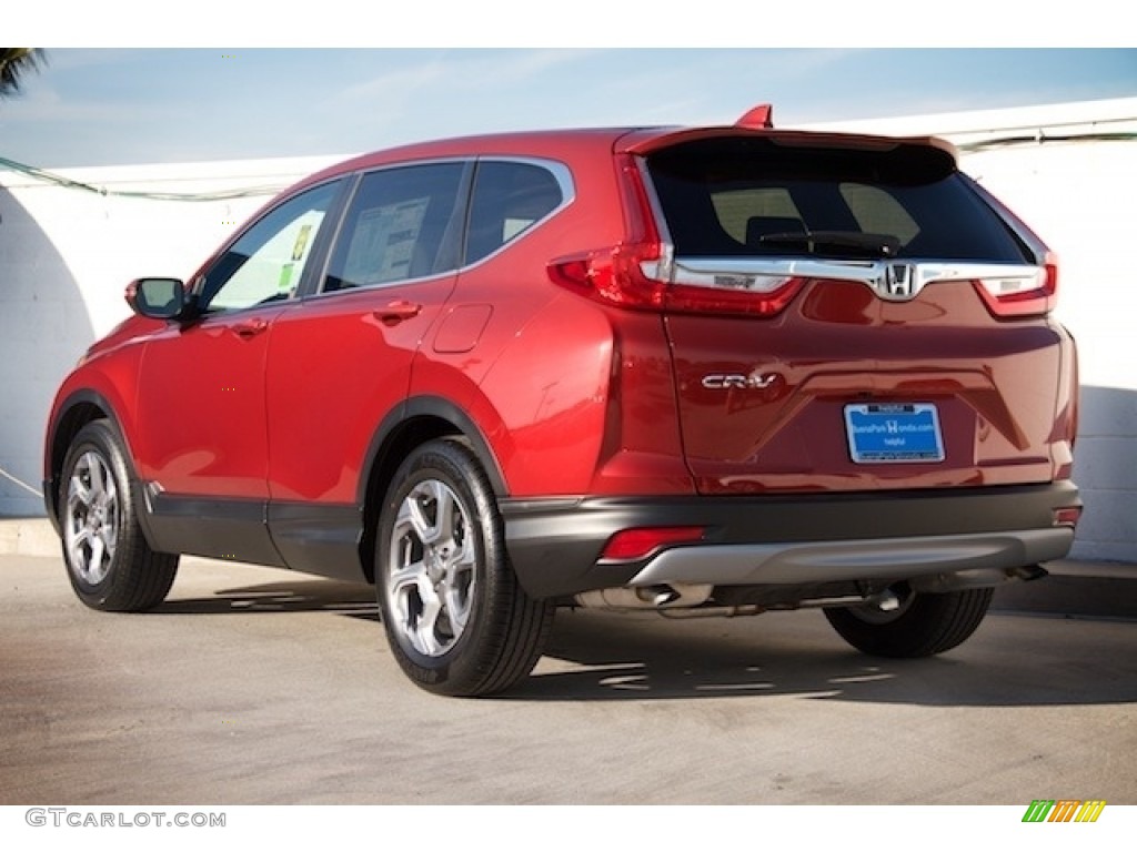 2018 CR-V EX-L - Molten Lava Pearl / Ivory photo #2