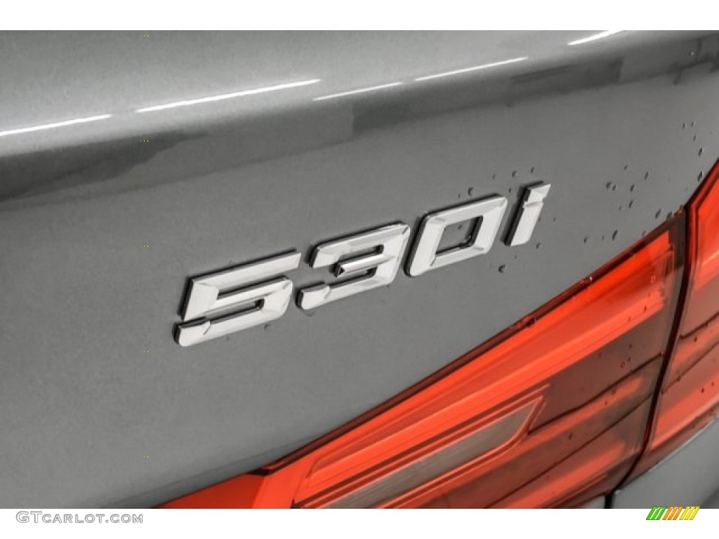 2018 5 Series 530i Sedan - Bluestone Metallic / Black photo #7