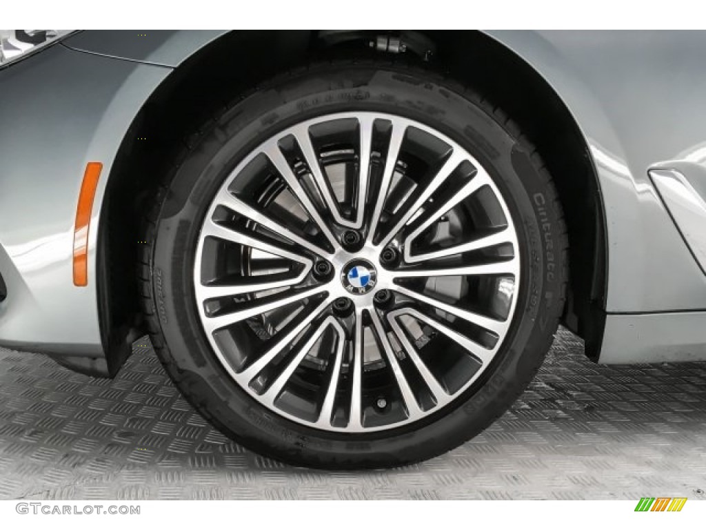 2018 5 Series 530i Sedan - Bluestone Metallic / Black photo #8