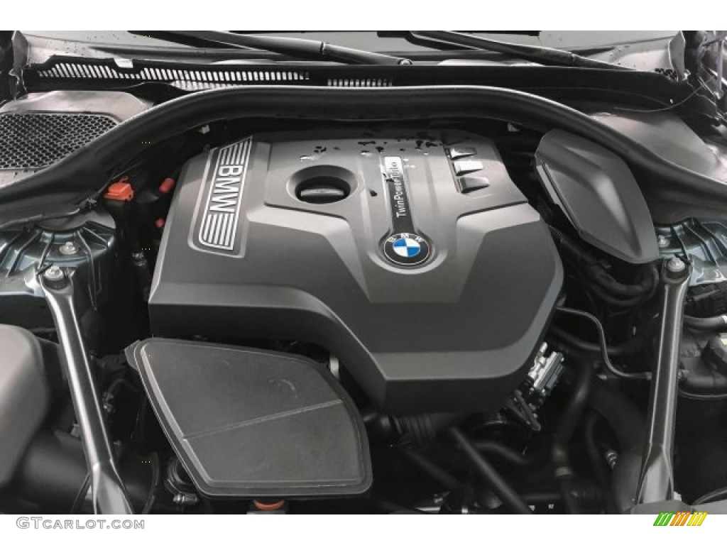 2018 5 Series 530i Sedan - Bluestone Metallic / Black photo #9