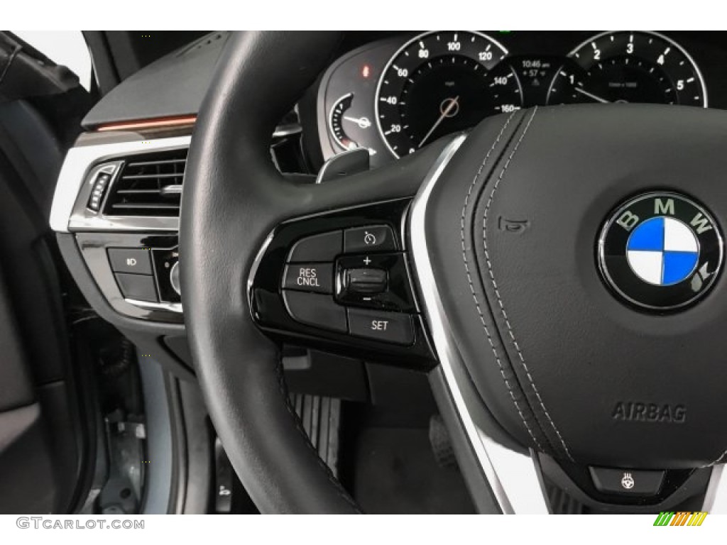 2018 5 Series 530i Sedan - Bluestone Metallic / Black photo #15
