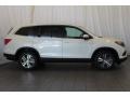 2018 White Diamond Pearl Honda Pilot EX  photo #2