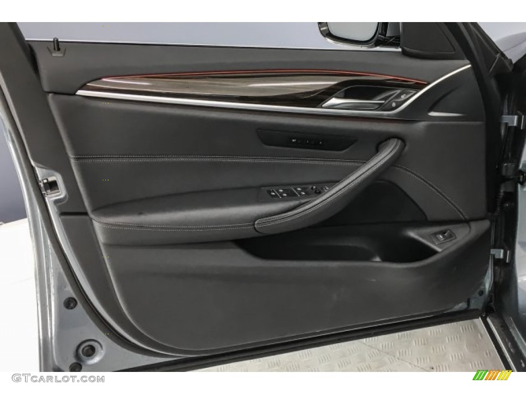2018 5 Series 530i Sedan - Bluestone Metallic / Black photo #23