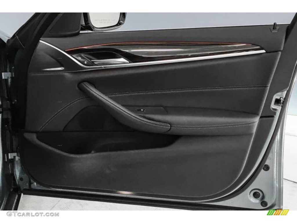 2018 5 Series 530i Sedan - Bluestone Metallic / Black photo #26