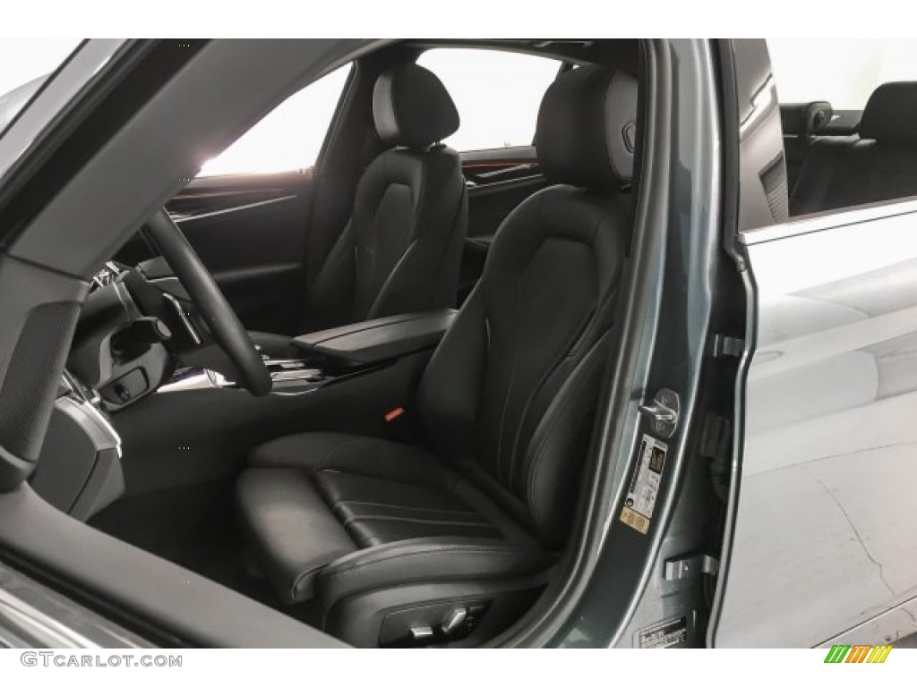 2018 5 Series 530i Sedan - Bluestone Metallic / Black photo #32
