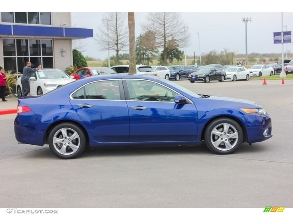 2012 TSX Technology Sedan - Vortex Blue Pearl / Ebony photo #8