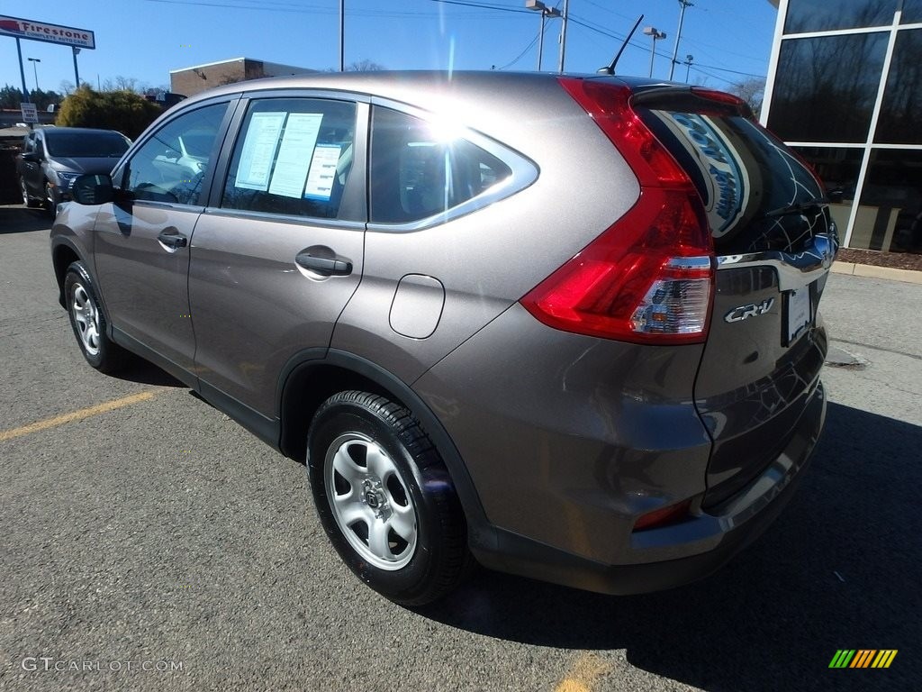 2015 CR-V LX AWD - Urban Titanium Metallic / Black photo #3