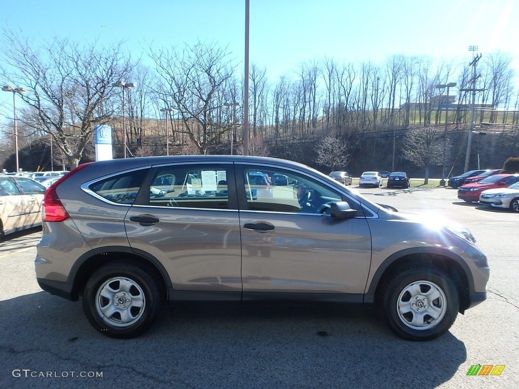 2015 CR-V LX AWD - Urban Titanium Metallic / Black photo #7