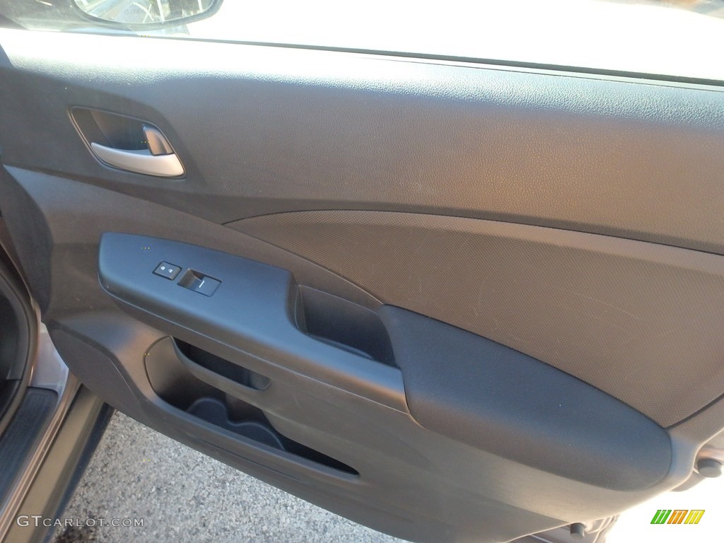 2015 CR-V LX AWD - Urban Titanium Metallic / Black photo #13