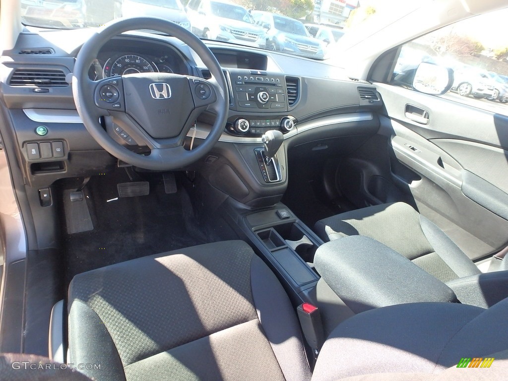 2015 CR-V LX AWD - Urban Titanium Metallic / Black photo #18