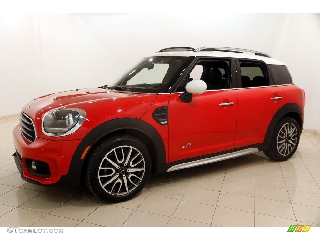Chili Red 2017 Mini Countryman Cooper ALL4 Exterior Photo #125819345