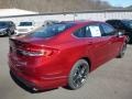2018 Ruby Red Ford Fusion Hybrid SE  photo #2
