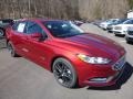2018 Ruby Red Ford Fusion Hybrid SE  photo #3