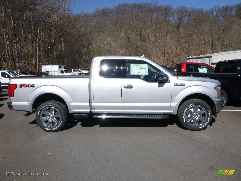 2018 F150 Lariat SuperCab 4x4 - Ingot Silver / Light Camel photo #1
