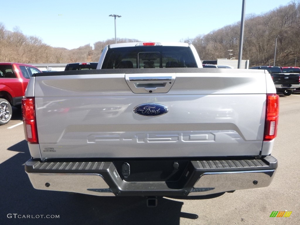 2018 F150 Lariat SuperCab 4x4 - Ingot Silver / Light Camel photo #6