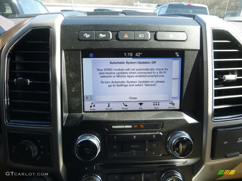 2018 F150 Lariat SuperCab 4x4 - Ingot Silver / Light Camel photo #14