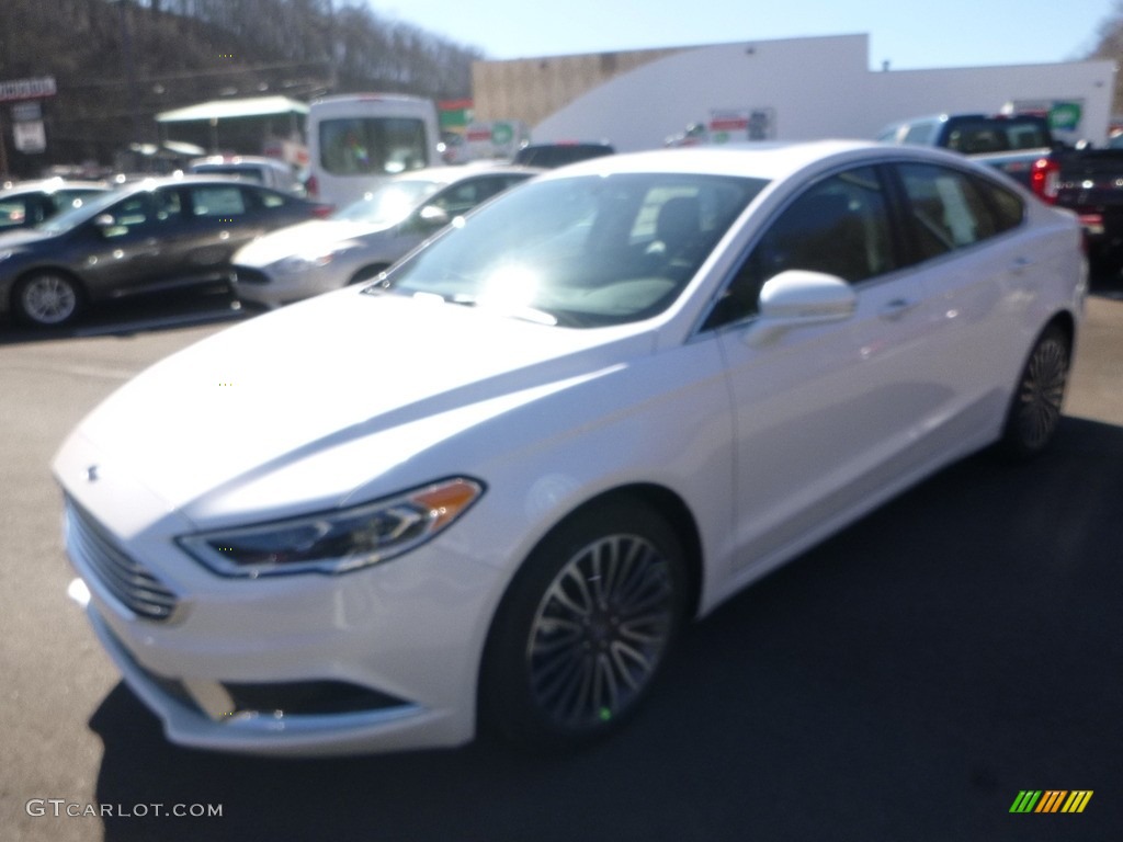 2018 Fusion SE - White Platinum / Ebony photo #5