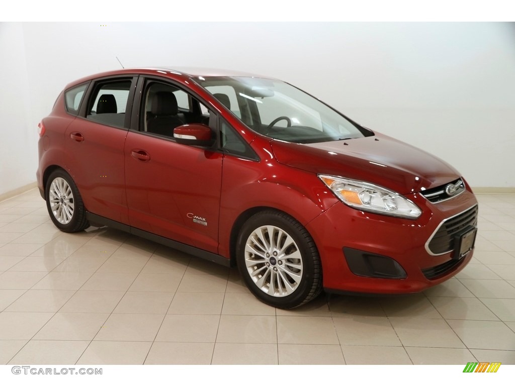 2017 C-Max Energi SE - Ruby Red / Charcoal Black photo #1
