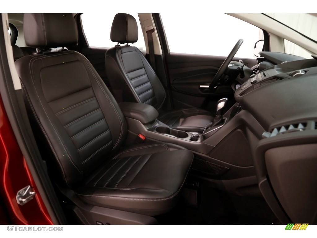 Charcoal Black Interior 2017 Ford C-Max Energi SE Photo #125822543