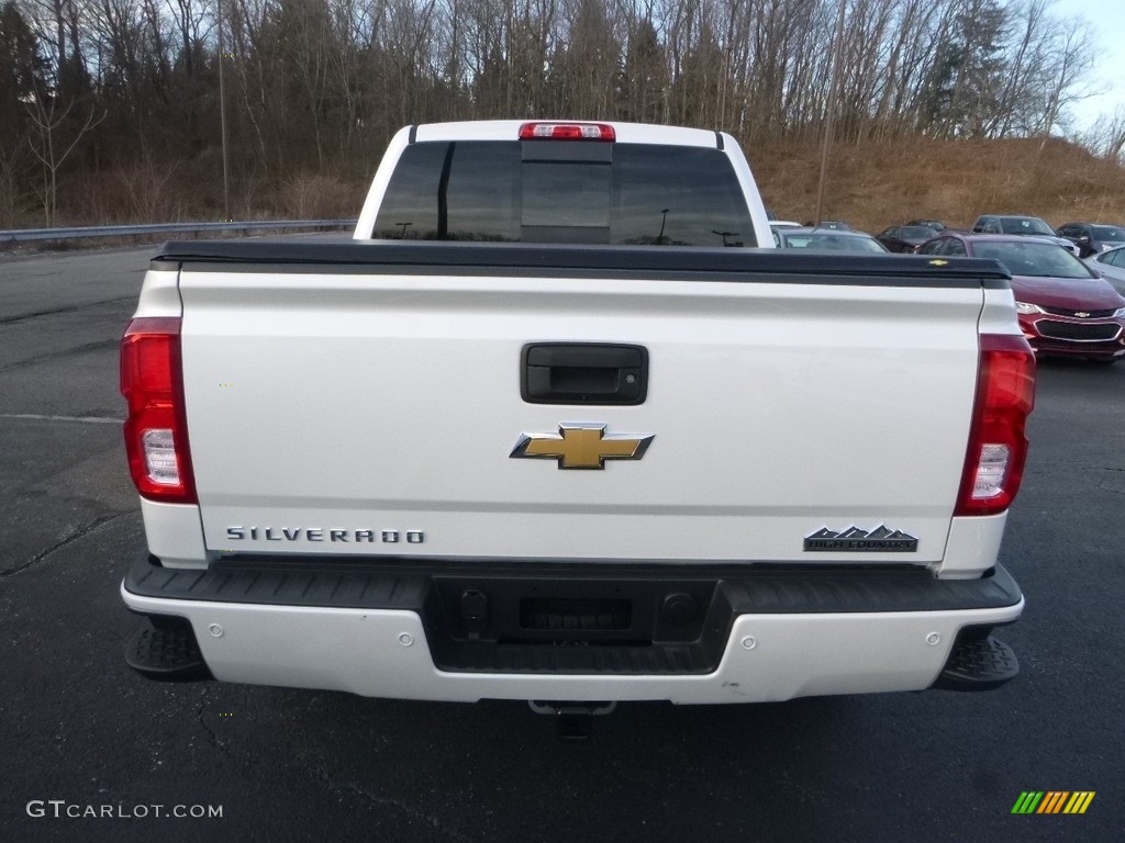 2018 Silverado 1500 High Country Crew Cab 4x4 - Iridescent Pearl Tricoat / High Country Saddle photo #4