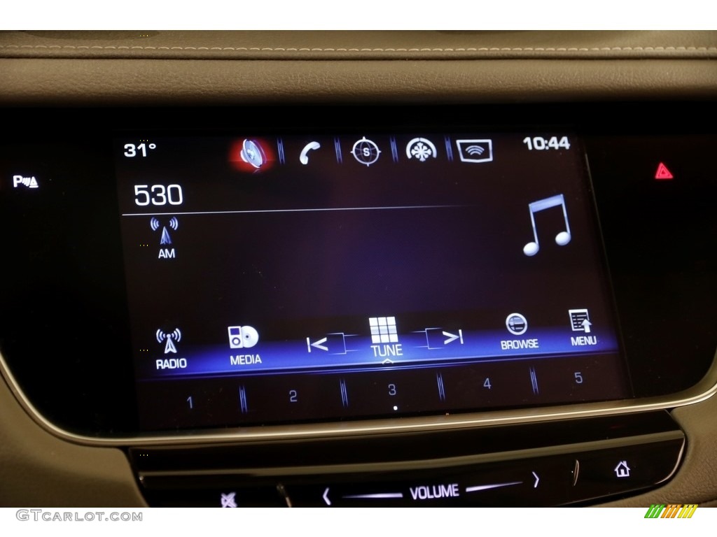 2017 XT5 Luxury - Dark Adriatic Blue Metallic / Cirrus photo #14