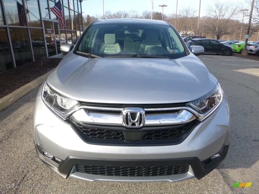 2018 CR-V EX AWD - Lunar Silver Metallic / Gray photo #6