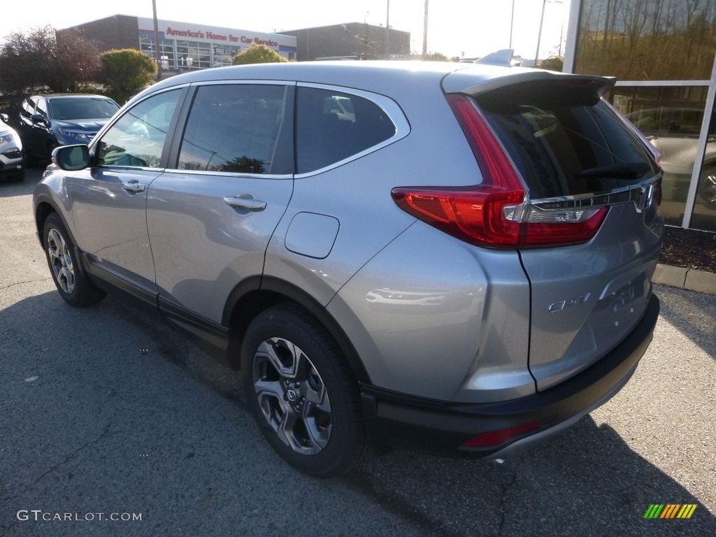 2018 CR-V EX AWD - Lunar Silver Metallic / Black photo #2