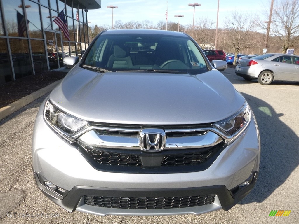 2018 CR-V EX AWD - Lunar Silver Metallic / Black photo #6