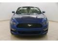 2017 Lightning Blue Ford Mustang EcoBoost Premium Convertible  photo #3
