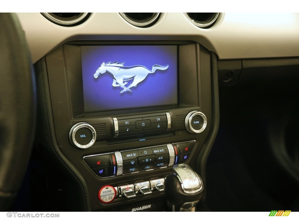 2017 Mustang EcoBoost Premium Convertible - Lightning Blue / Ceramic photo #11