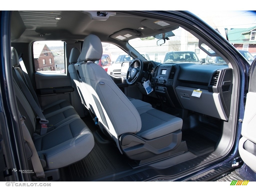 2018 F150 XL SuperCab 4x4 - Blue Jeans / Earth Gray photo #12