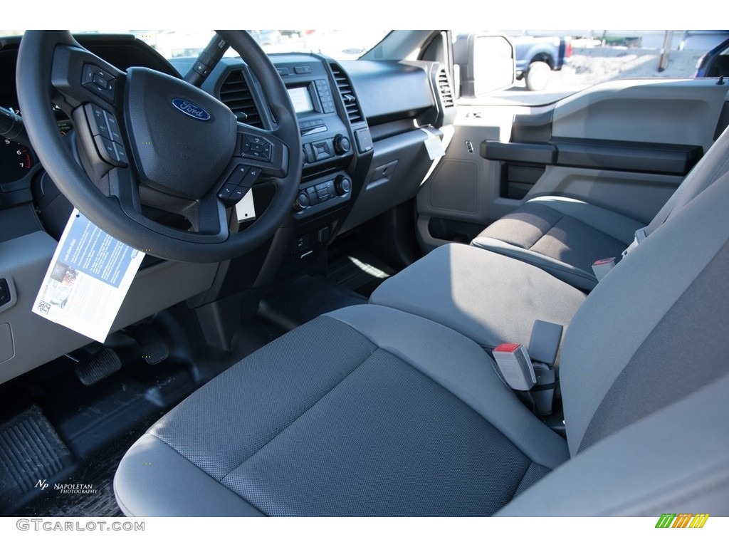 2018 F150 XL SuperCab 4x4 - Oxford White / Earth Gray photo #8