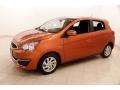 2017 Sunrise Orange Mitsubishi Mirage SE  photo #3