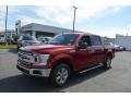 2018 Ruby Red Ford F150 XLT SuperCrew  photo #3