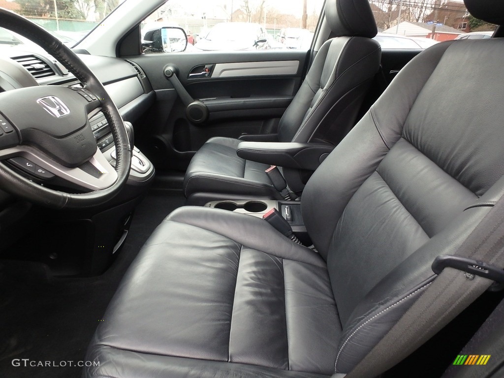 2011 CR-V EX-L 4WD - Crystal Black Pearl / Black photo #6