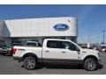 White Platinum - F150 King Ranch SuperCrew 4x4 Photo No. 2