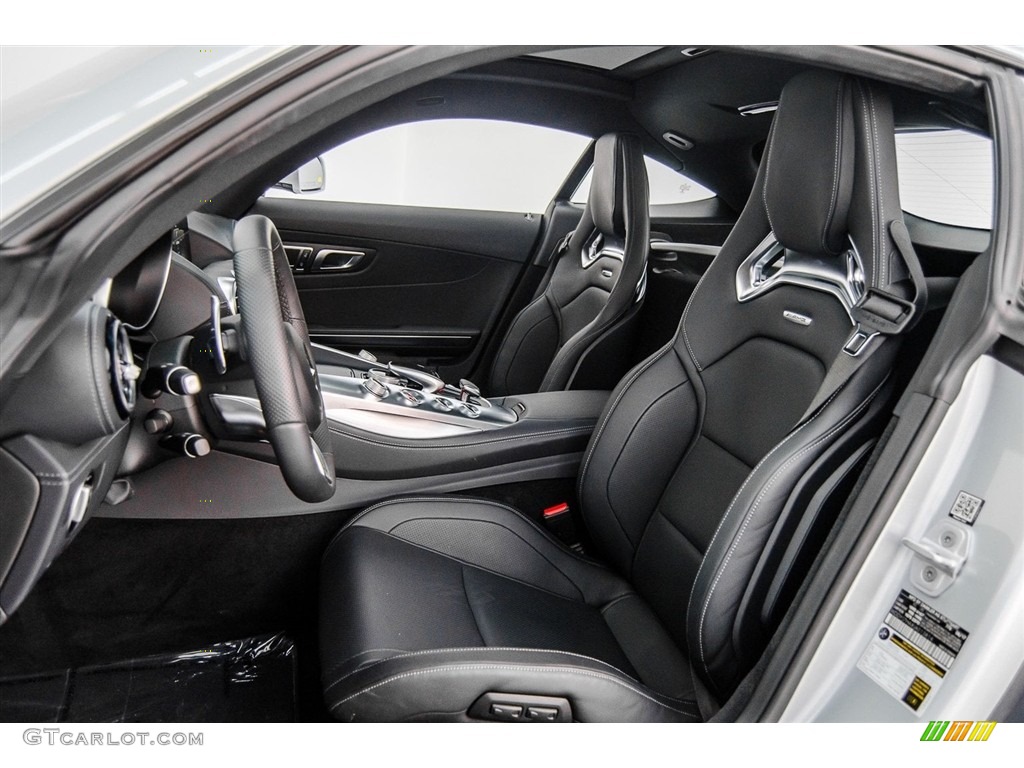 Black Interior 2018 Mercedes-Benz AMG GT Coupe Photo #125833400
