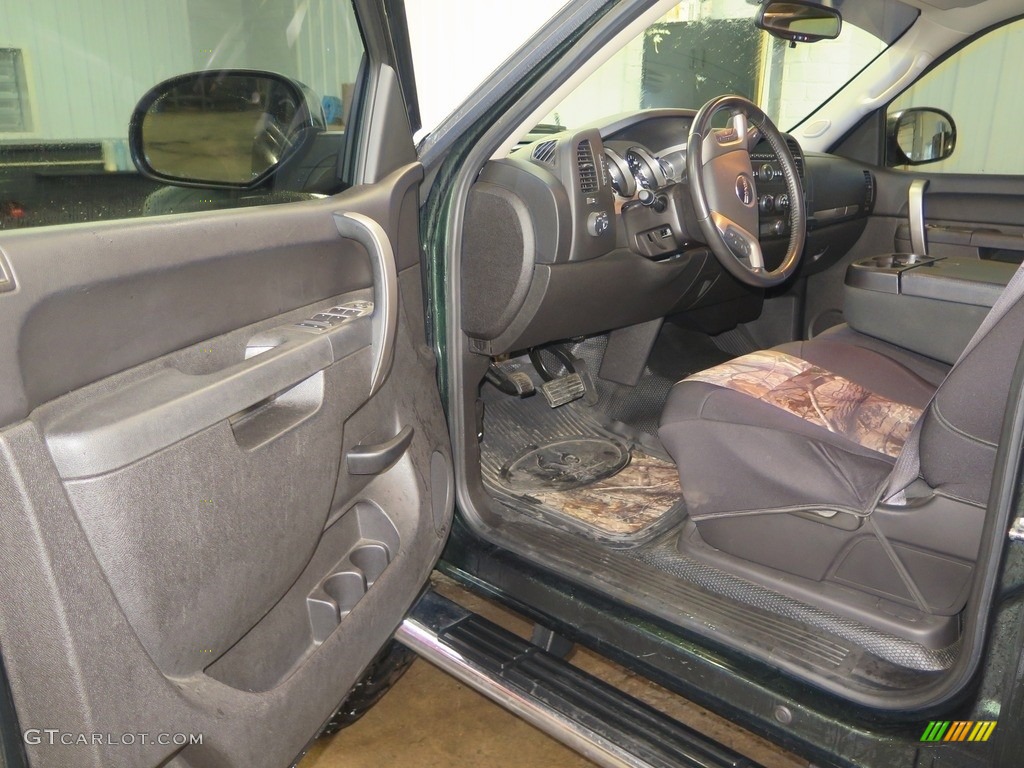 2013 Sierra 1500 SLE Crew Cab 4x4 - Mineral Green Metallic / Ebony photo #21