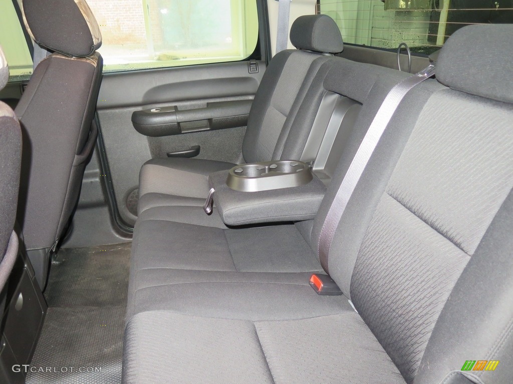 2013 Sierra 1500 SLE Crew Cab 4x4 - Mineral Green Metallic / Ebony photo #23