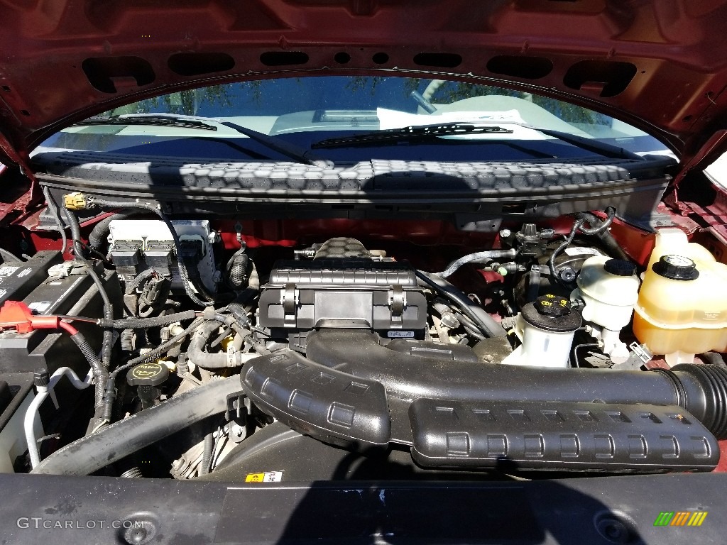 2005 F150 XLT SuperCab - Dark Toreador Red Metallic / Medium Flint/Dark Flint Grey photo #25