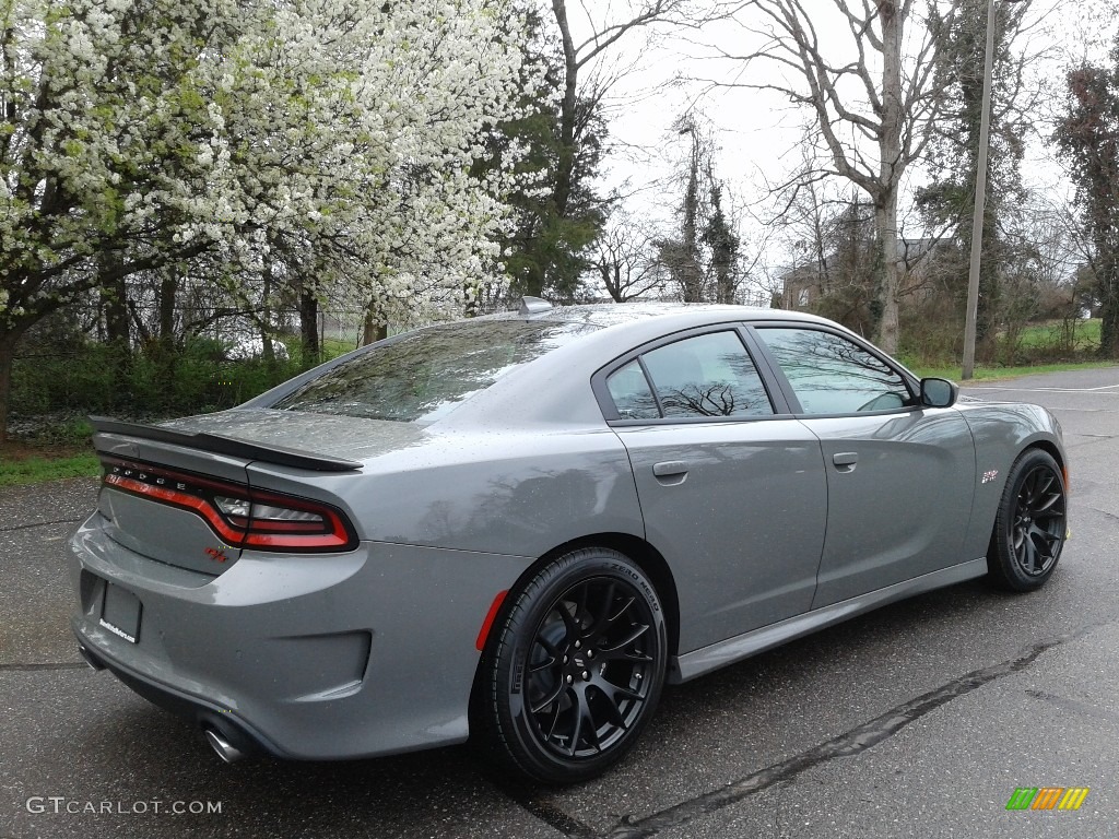 2018 Charger R/T Scat Pack - Destroyer Gray / Black photo #6