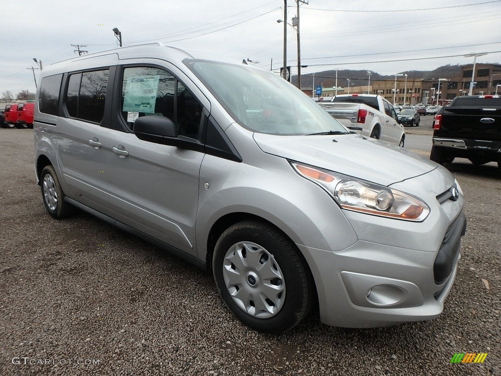 Silver 2018 Ford Transit Connect XLT Passenger Wagon Exterior Photo #125837420